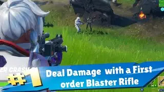 Deal Damage with a First order Blaster Rifle to Opponents or first Order Stormtrooper fortnite