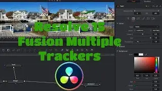 Resolve 15 Fusion Multiple Trackers