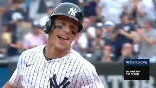 Andrew Velazquez First Major League Home Run In His Home Town!! 8/21/2021