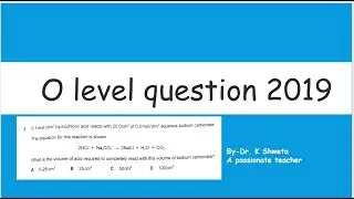 O level 2019 I IGCSE Board I solved past year Olevel paper