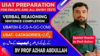 USAT preparation Sentence Completion Tips and Tricks