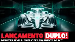 🚨 LAN&Ccedil;AMENTO DUPLO: MERCEDES CONFIRMA 2 DATAS PARA APRESENTAR O W17 | F&Oacute;RMULA 1 | GP EM CASA+