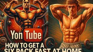 How to Get a Six Pack Fast at Home – Effective Abdominal Training in Just 10 Minutes