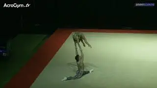 GBR Senior Mixed Pair Balance Final - Acrobatic European Championships 2021