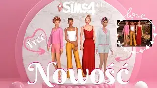 The Sims 4 CC 💗 Sweet Dreams 👗 AngelHoliday17 💗Nowość💗 Przegląd kolekcji CC💗 Polecajka Pinki