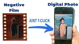 Develop Negative Film at HOME with MOBILE