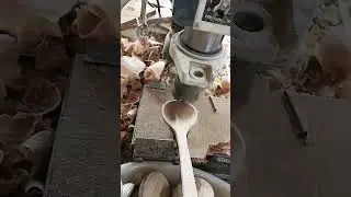 Wooden spoon making technology, good machinery and good tools to save time and effort