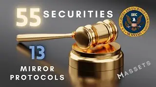 SECURITIES REGULATOR:// SEC WATCH / 68 SECURITY TOKENS / COINBASE / BINANCE / mASSETS