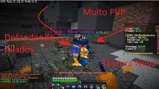 🔥Minecraft:TEXTURA + MUITO PVP! - Factions Mystic #03