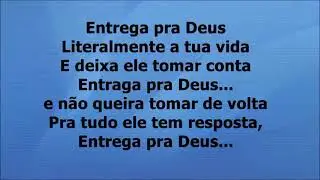 Entrega Pra Deus   Ant&ocirc;nia Gomes voz e letra