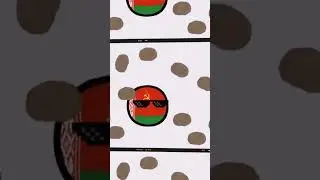 Bulba 🥔🥔🥔🥔 #animation #countryballs #flag #belarus #russia #potato