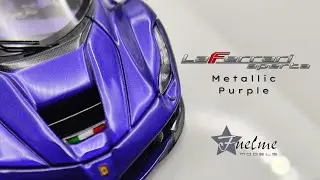 [ 1:64 Resin Scale Model ] FuelMe Laferrari Aperta Metallic Purple