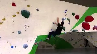 S&uuml;dbloc Boulderhalle: Blaue Route