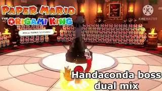 Paper Mario The Origami King, Handaconda Boss Dual Mix.