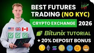 Bitunix Tutorial 2026 ✅ Best No KYC Crypto Exchange 📊 Lower Fees + Bonus For Futures Trading 🎁