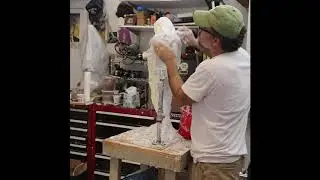 Plaster Mold Shell in Four Parts