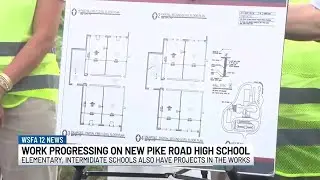 Work progressing on new Pike Road High School