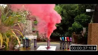 Red Color Smoke Stick Test (M Size)