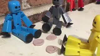 Stikbot Squid game episode two (sugar honey comb) #stikbot