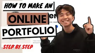 How to make an Online Portfolio that will get you a JOB - STEP BY STEP guide