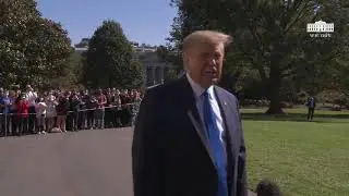 10/15/20: President Trump Delivers Remarks Upon Departure