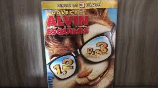 DVD :Coleção  Trilogia Alvin e  os Esquilos 🐿