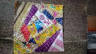 Patchwork & Embroidery mat design Patchwork textile design reused katran