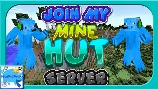 Join my Minehut Server!! | Minecraft Minehut Server BluePigPlayz