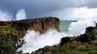 Grandes Olas en Castro Urdiales #Santander#Cantabria