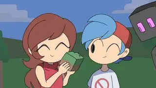 BF in Minecraft - FNF comic/ animation