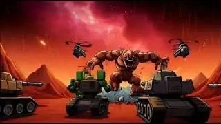 TANK CARTOON - TANK BATTLE - TANK WARRIOR - TANK ROBOT - TANK TOP - TANK ANIMATION - TANK PHASE 27.