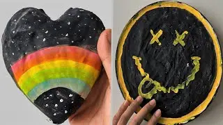 Plaster Clay Cracking e Slime ASMR Video #6