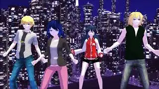 [MMD] Miraculous ladybug 2D,3D / Die young