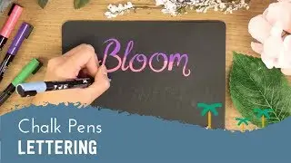 Calligraphy with Chalk Pens - Chalkboard Lettering | Stationery Island