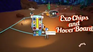 Astroneer glitchwalker update Exo Chips and Hoverboard | How to get Exo Chip and Hoverboard