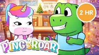 🎄⛄ Especial de Vacaciones | 2 Horas con Ping y Roar | Dibujos Animados para Ni&ntilde;os