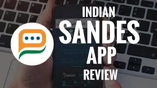 Sandes App - 🇮🇳  Whatsapp Killer By Indian Government - GIMS App Review - Download| HINDI |