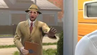 Fallout 4 - Prologue: Vault Tec Rep Intro 