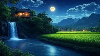 Peaceful Night 🌓 Healing of Stress,Anxiety and Depressive States,Relaxing ,Overthinking Sleep 15
