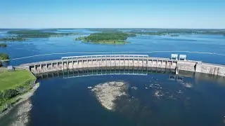 Largest Floating Barrier Installation in North America - The Long Sault Floating Barrier