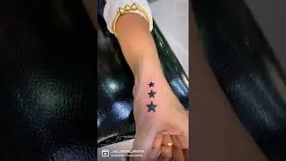 #cute#simple#small#mini#star#tattoo#⭐️#dailycute#dailytattoo#dailyart#foryou