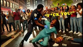Cop PUNCHES Black Nurse in SHOCKING Attack&hellip; What Happens Next Will Leave You SPEECHLESS! 😱