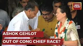 Ashok Gehlot Lands In Delhi, To Meet Sonia   'Peace Talks' Likely Between Leadership & Gehlot