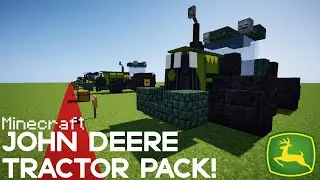 Minecraft John Deere Tractor Pack Tutorial!