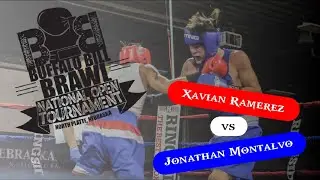 Buffalo Bill Brawl Boxing Tournament | Xavian Ramerez vs Jonathan Montalvo