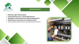 Electrical Repair & Maintenance Dubai | Arif & Emran Technical Services LLC