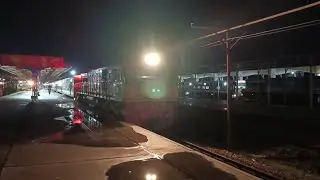 Night journey begins Parjotak Express 815 to Dhaka 🌙✨