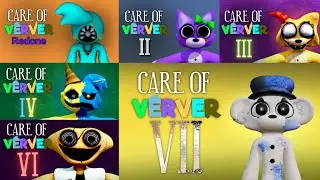 CARE OF VERVER ALL CHAPTERS (1 2 3 4 6 7) - Full Gameplay || Mascot Horror