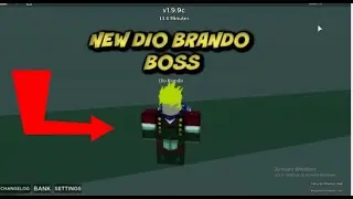 NEW DIO BRANDO BOSS IN A BIZARRE DAY|roblox