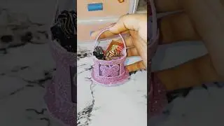 cute mini bottle bag craft #  shorts ...